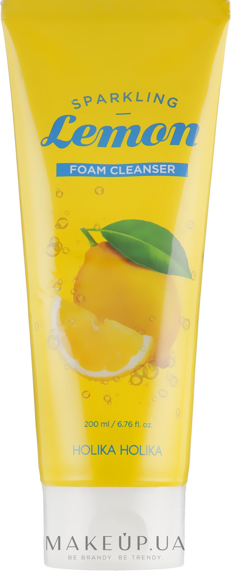 Пенка для умывания - Holika Holika Sparkling Lemon Foam Cleanser — фото 200ml