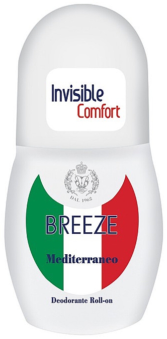 Шариковый дезодорант "Невидимый комфорт" - Breeze Invisible Comfort Deodorante Roll-on — фото N1