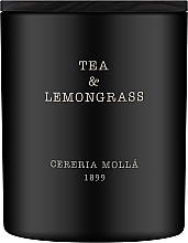 Духи, Парфюмерия, косметика Cereria Molla Tea & Lemongrass - Ароматическая свеча