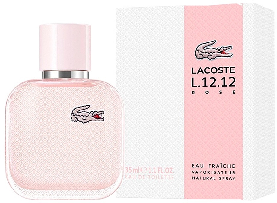 Lacoste L.12.12 Rose Eau Fraiche - Парфюмированная вода (пробник) — фото N2