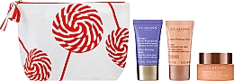 Парфумерія, косметика Набір - Clarins Extra-Firming Christmas Set (cr/50ml + cr/15ml + mask/15ml + bag)