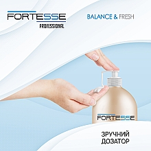 Шампунь  - Fortesse Professional Balance & Fresh Shampoo — фото N7