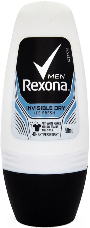 Дезодорант-ролик "Invisible Ice" - Rexona Deodorant Roll — фото N5