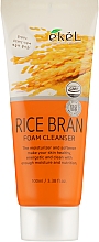 Пінка для вмивання з екстрактом коричневого рису - Ekel Foam Cleanser Rice Bran — фото N2