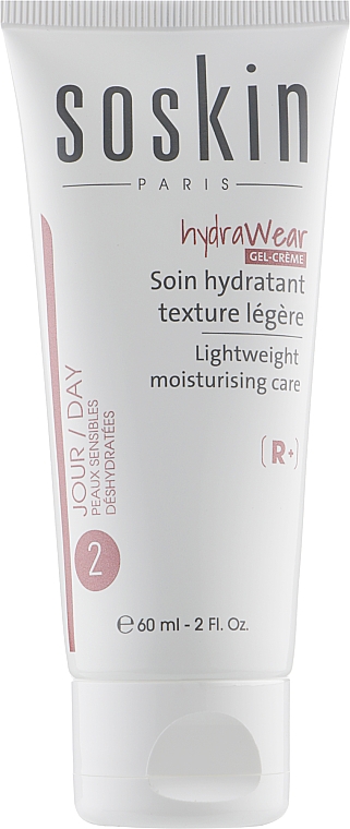 Зволожувальний гель-крем для обличчя - Soskin Hydrawear Gel-Creme Lightweight Moisturising Care — фото N1