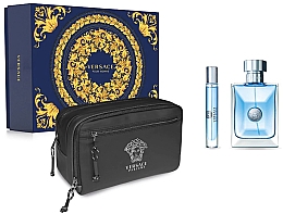 Духи, Парфюмерия, косметика Versace Pour Homme - Набор (edt/100ml + edt/mini/10ml +bagl)