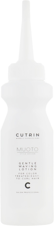 Лосьйон для завивки пофарбованого волосся - Cutrin Muoto Gentle Waving Lotion C — фото N1