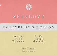 Расслабляющий лосьон для тела с ромашкой - Skinlove Natural Joy (пробник) — фото N1