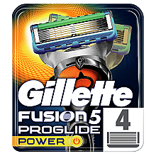 Змінні касети для гоління, 4 шт. - Gillette Fusion ProGlide Power — фото N2