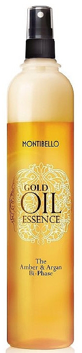 Двухфазный кондиционер для волос - Montibello Gold Oil Essence The Amber & Argan Bi-Phase — фото N1