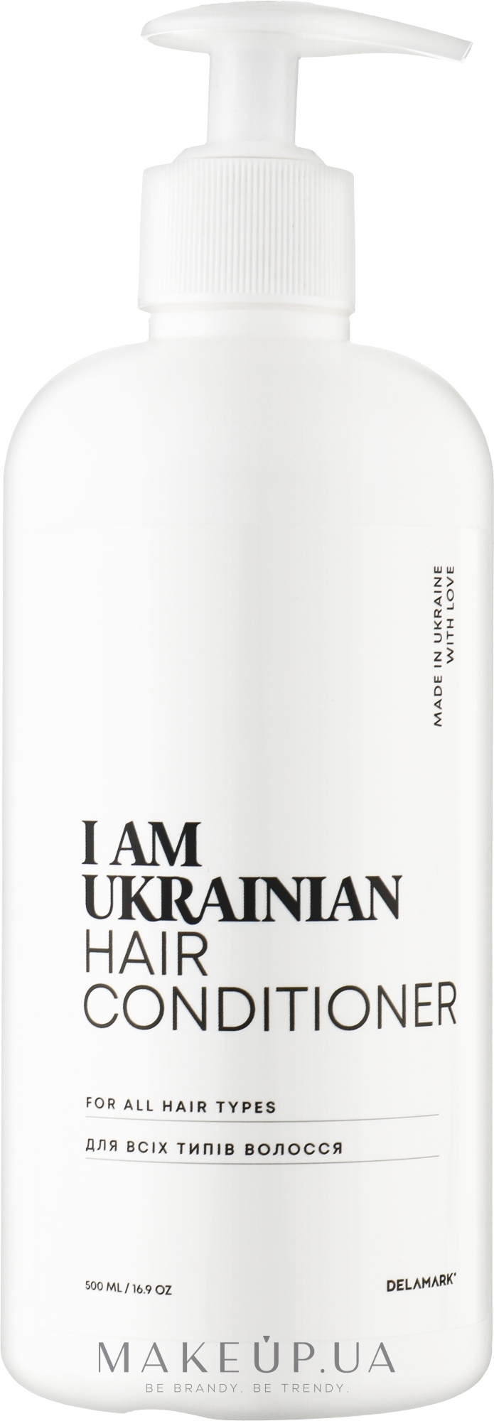 Кондиционер для волос всех типов волос - I Am Ukrainian Hair Conditioner — фото 500ml