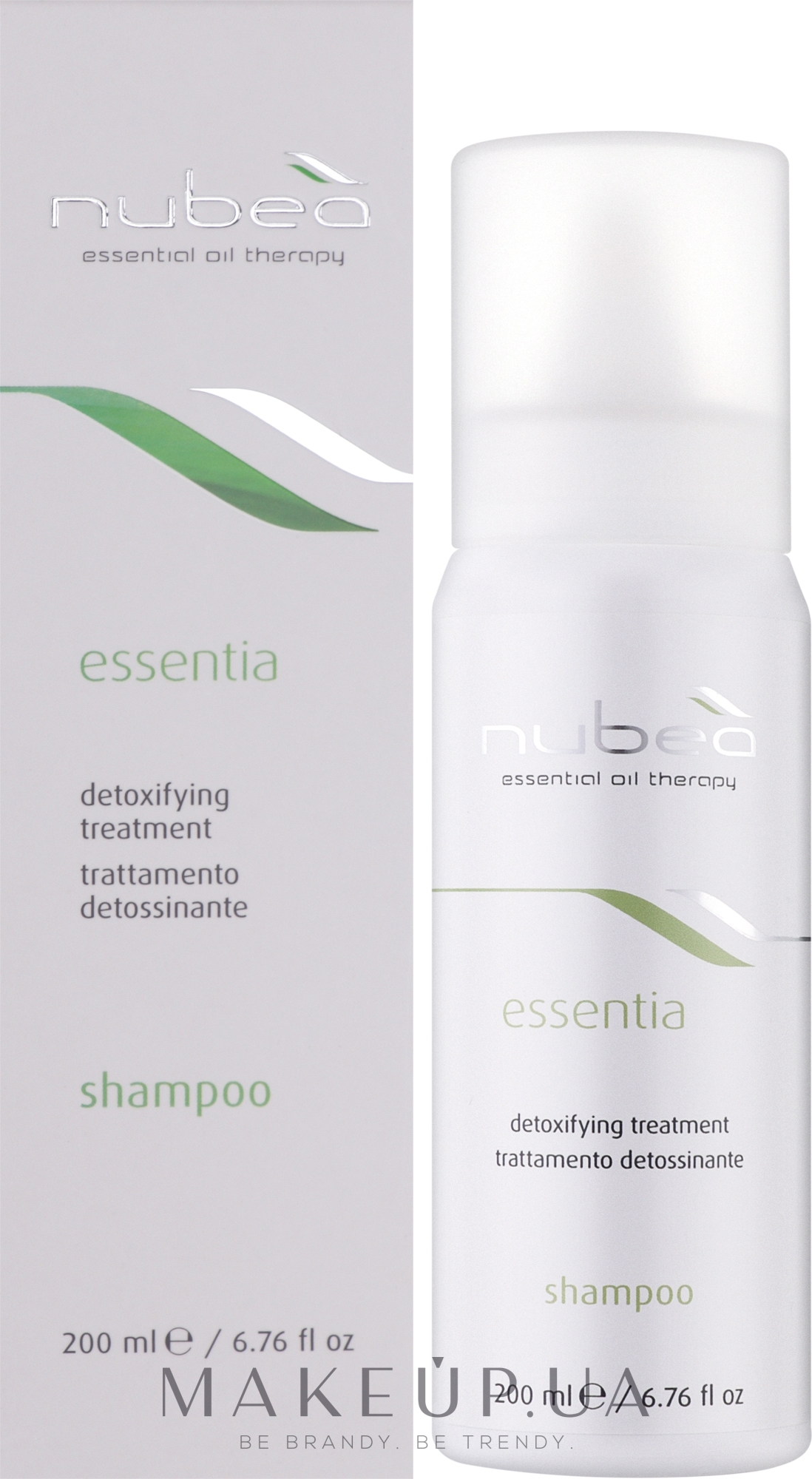 Детокс-шампунь для волосся - Nubea Essentia Detoxifying Shampoo — фото 200ml