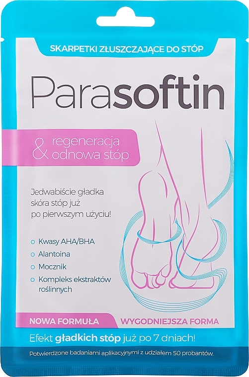 Средство для пилинга стоп - Parasoftin Exfoliating Foot Treatment Socks