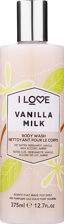 Гель для душу "Ванільне молоко" - I Love Vanilla Milk Body Wash — фото N3