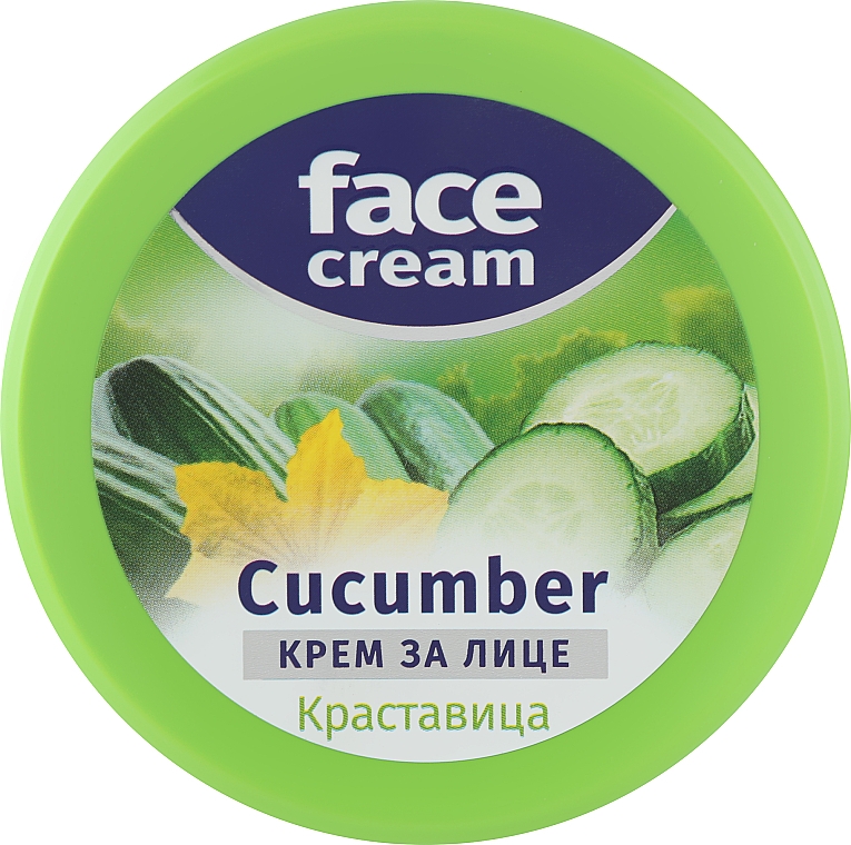 Крем для обличчя з екстрактом огірка - BioFresh Face Cream — фото N1