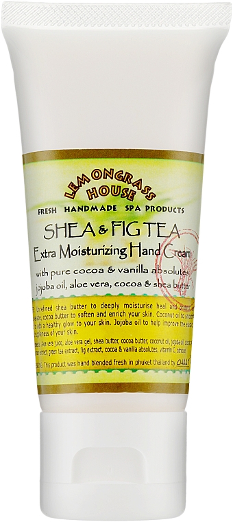 Крем для рук с "Карите и Инжирным чаем" - Lemongrass House Shea&Fig Tea Hand Cream — фото N1