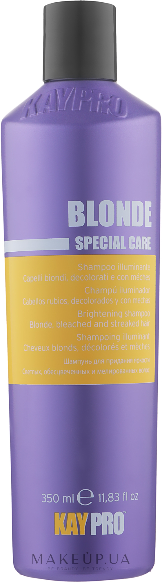 Шампунь для світлого волосся - KayPro Special Care Shampoo — фото 350ml
