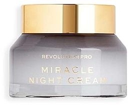 Парфумерія, косметика Нічний крем для обличчя - Revolution Pro Miracle Night Cream
