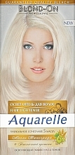 Парфумерія, косметика Освітлювач для волосся з маслом винограду і пшеничним протеїном - Aquerelle Blond-On