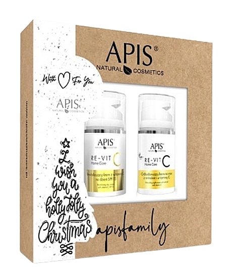 Набор - APIS Professional Re-Vit C Home Care Gift Set (day/cr/50ml + night/cr/50ml) — фото N1