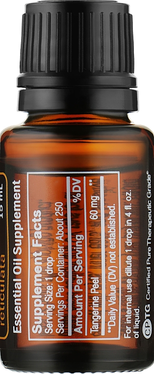 Эфирное масло "Мандарин" - DoTERRA Tangerine Essential Oil — фото N2