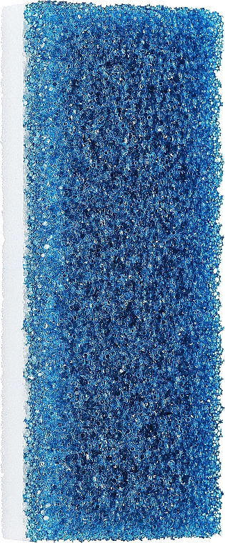 Двусторонняя пемза, бело-синяя - LULA — фото N1