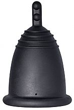 Духи, Парфюмерия, косметика Менструальная чаша с ножкой, размер S, черная - MeLuna Classic Menstrual Cup Stem