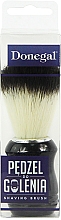 Помазок для бритья, 4602, черный с белым - Donegal Shaving Brush — фото N2
