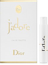 Парфумерія, косметика Christian Dior Jadore - Туалетна вода (пробник)