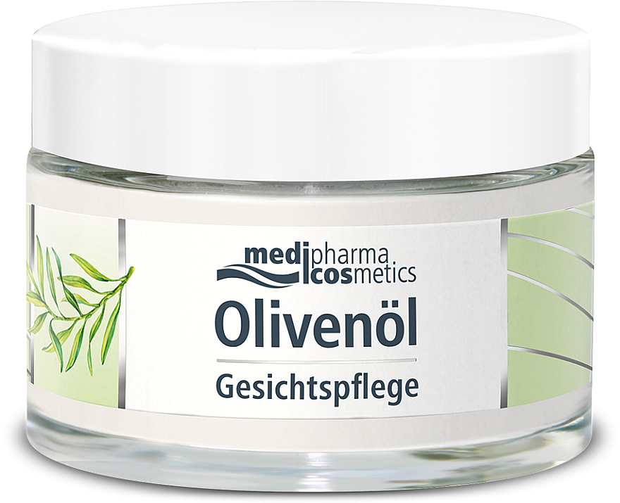 Крем для сухої та чутливої шкіри обличчя - D'oliva Pharmatheiss (Olivenöl) Cosmetics — фото N1