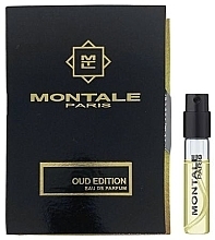 Парфумерія, косметика Montale Oud Edition - Парфумована вода (пробник)