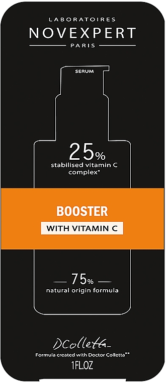 Сыворотка-бустер с витамином С - Novexpert Vitamin C Booster — фото N3