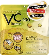 Тканинна маска для обличчя з вітаміном С - Mdskin Labo Vitamin C-100 All In One Premium Care Mask — фото N1