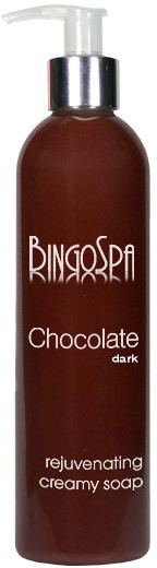 Крем-мыло с шоколадом - BingoSpa Rejuvenating Cream Soap Dark Chocolate