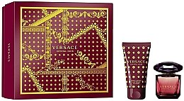 Парфумерія, косметика Versace Crystal Noir - Набір (edt/30ml + b/lot/50ml)