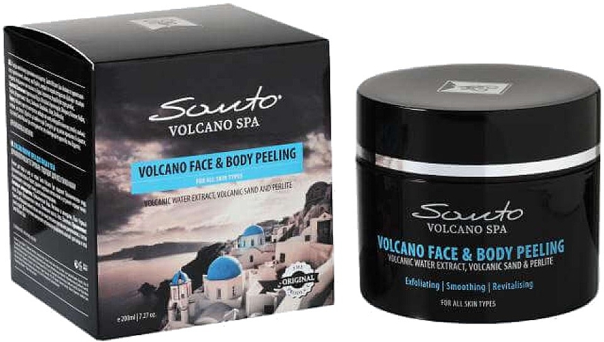 Пілінг для обличчя і тіла - Santo Volcano Spa Face & Body Peeling — фото N1
