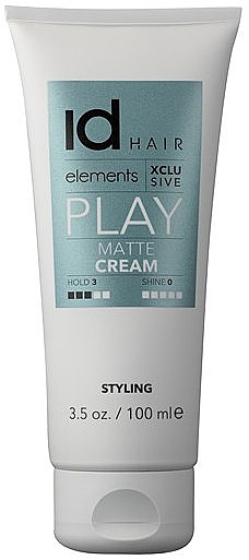 Матовий крем для волосся - idHair Elements Xclusive Play Matte Cream — фото N1