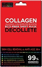 Парфумерія, косметика Експрес-маска для зони декольте - Beauty Face IST Skin Cell Renewal & Anti Age Decollete Mask Marine Collagen