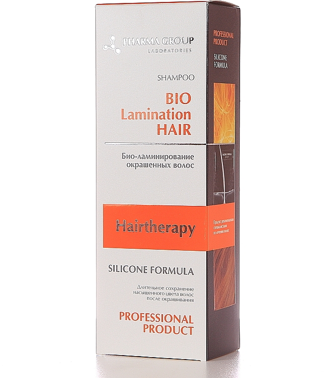 Шампунь "Био ламинирование окрашенных волос" - Pharma Group Laboratories Bio Lamination Hair