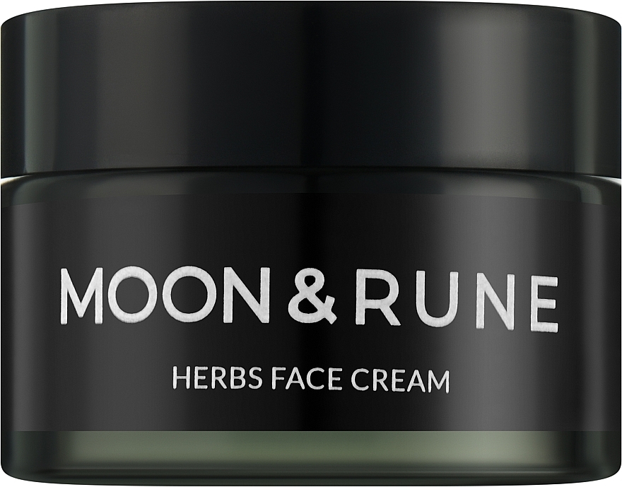 Крем для обличчя з центелою та білою камелією - Moon&Rune Herbs Face Cream