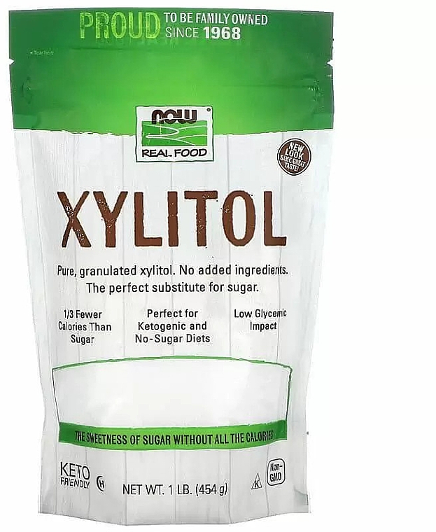 Замінник цукру "Ксилітол" - Now Foods Real Food Xylitol — фото N6