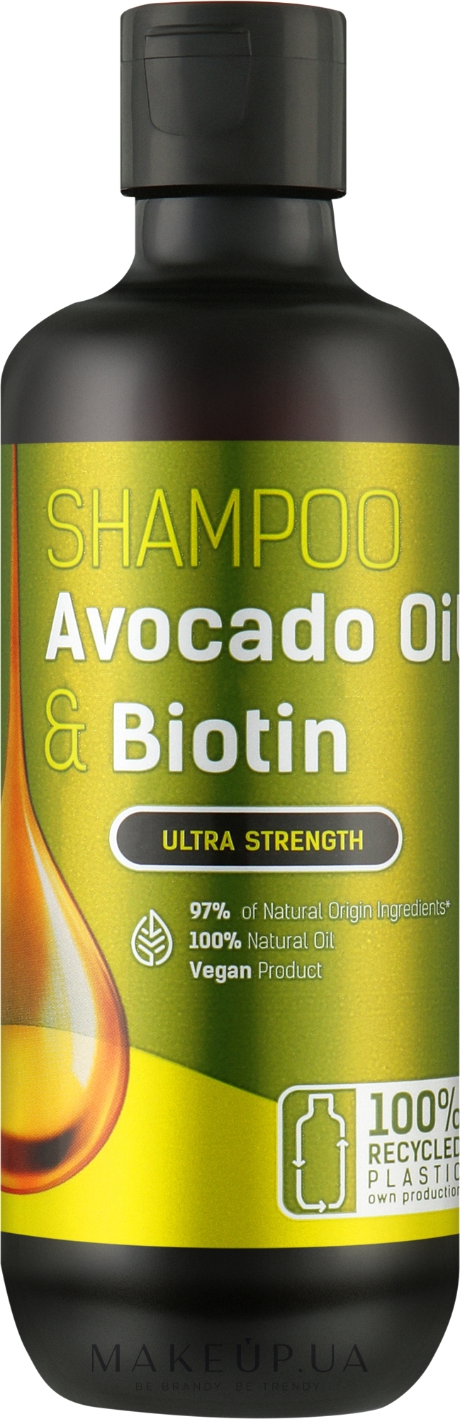Шампунь для волосся "Avocado Oil & Biotin" - Bio Naturell Shampoo — фото 355ml