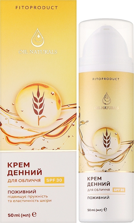 Крем для лица дневной "Питательный" с маслом зародышей пшеницы - Fito Product Oil Naturals — фото N2