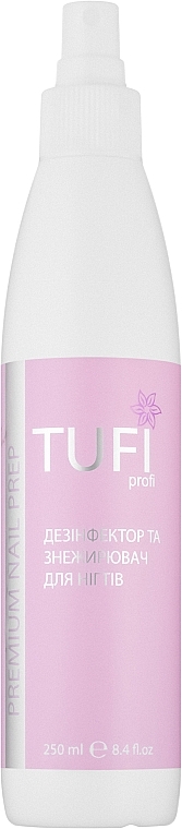 Рідина для знежирювання нігтів - Tufi Profi Nail Prep Premium — фото N1