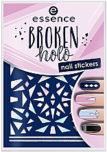 Духи, Парфюмерия, косметика Наклейки для ногтей - Essence Broken Holo