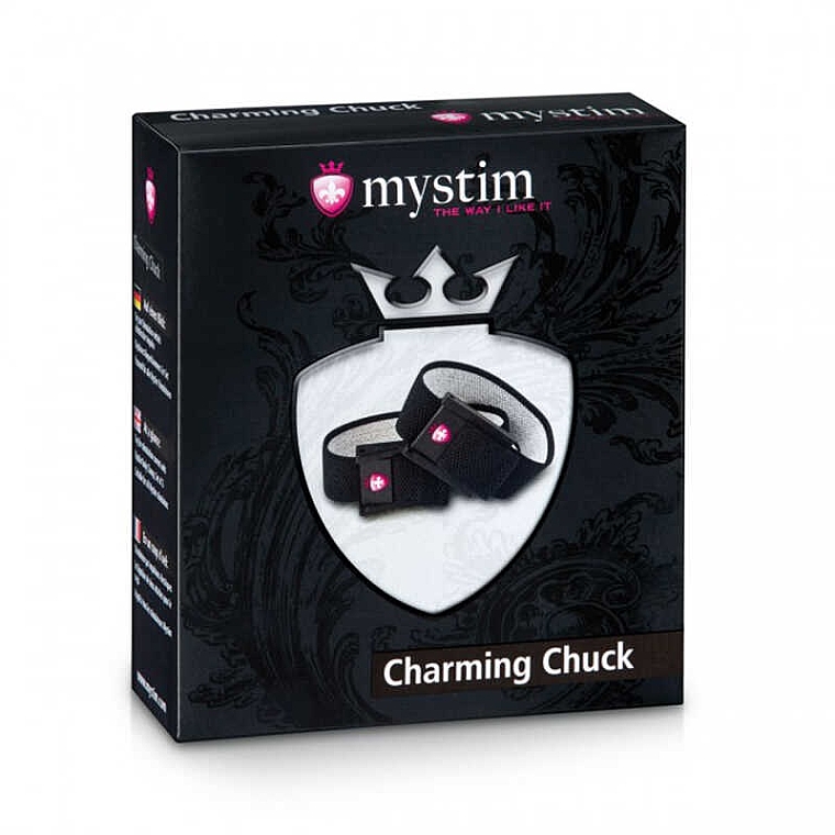 Кільця на пеніс з електростимуляцією, 2 шт. - Mystim Charming Chuck — фото N2