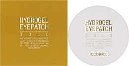 Гидрогелевые патчи с золотом для зоны вокруг глаз - Food a Holic Hydrogel Eye Patch Gold — фото N2