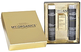 Парфумерія, косметика Набір - My Organics My Keratin Kit Keratina 3 Products (sh/250/ml + cond/250ml + fluid/30ml)