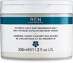 Сольовий скраб для тіла - Ren Atlantic Kelp And Magnesium Salt Anti-Fatigue Exfoliating Body Scrub — фото N1