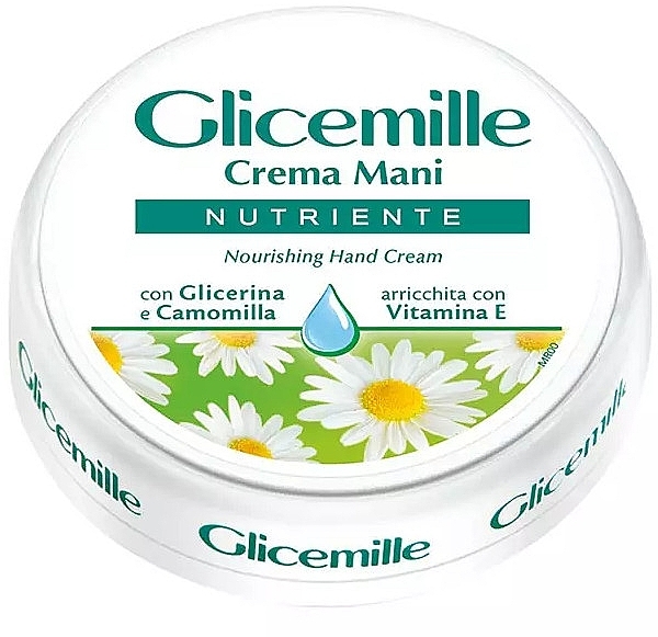Питательный крем для рук с глицерином, ромашкой и витамином Е, банка - Mirato Glicemille Nourishing Hand Cream  — фото N1